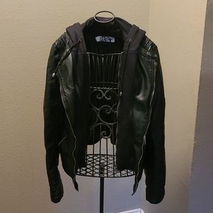 Leather jacket